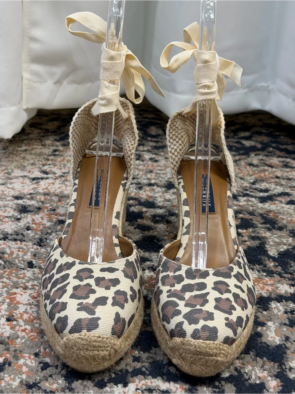 NWOT Margaux ‘Ankle Wrap Espadrille Wedges' in 